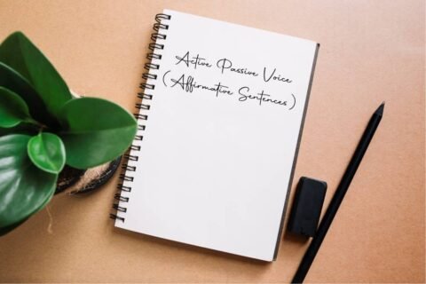 Active Passive Voice (Affirmative Sentences)