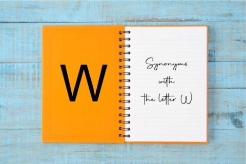 Synonyms with the letter W